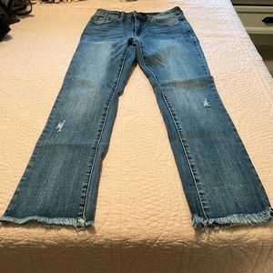 NWOT Risen Cuffed Jeans, Size 5/27